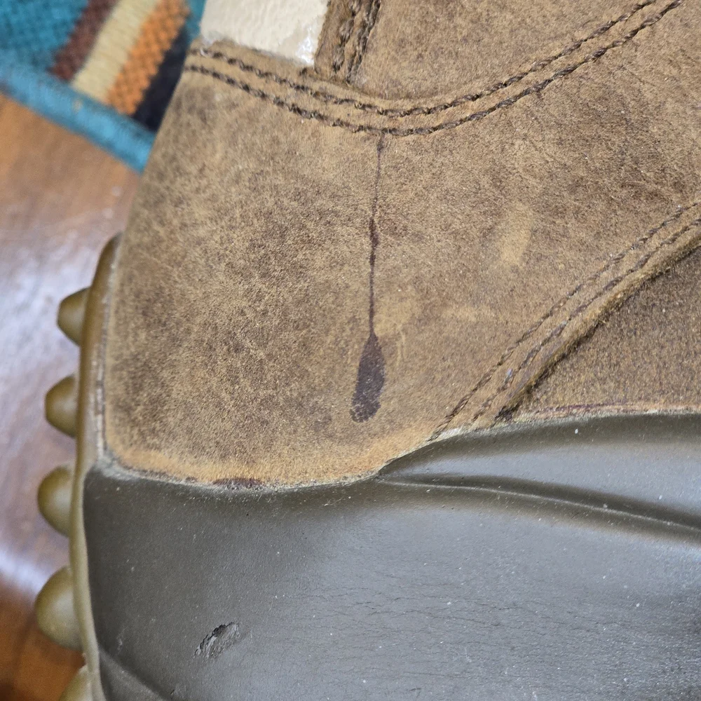 Georgia Boot Tan Leather Lace-Up Boots - Picture 10 of 11